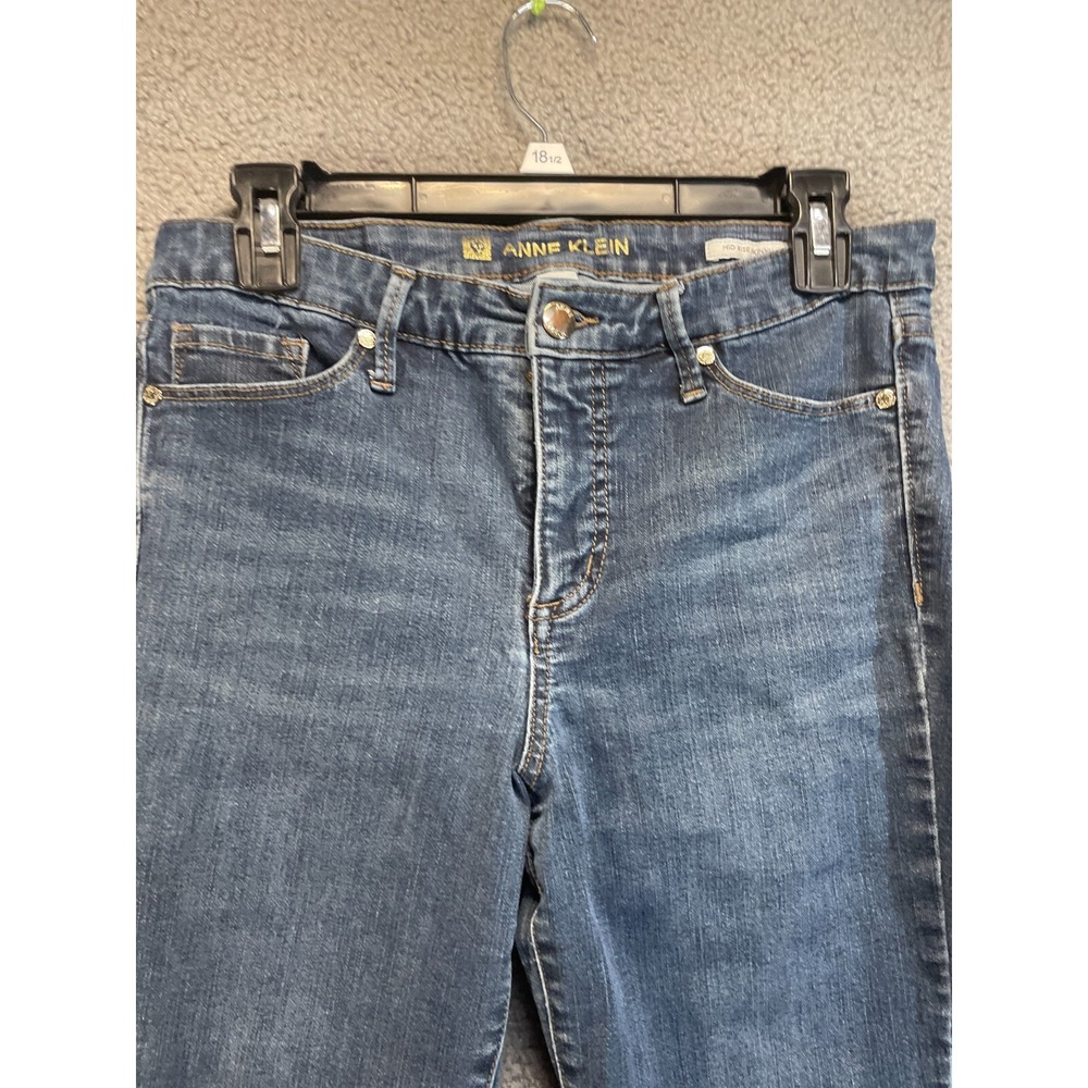 AK Jeans Ann Klein Women's‎ Mid Rise Denim Capri Jeans Size 10